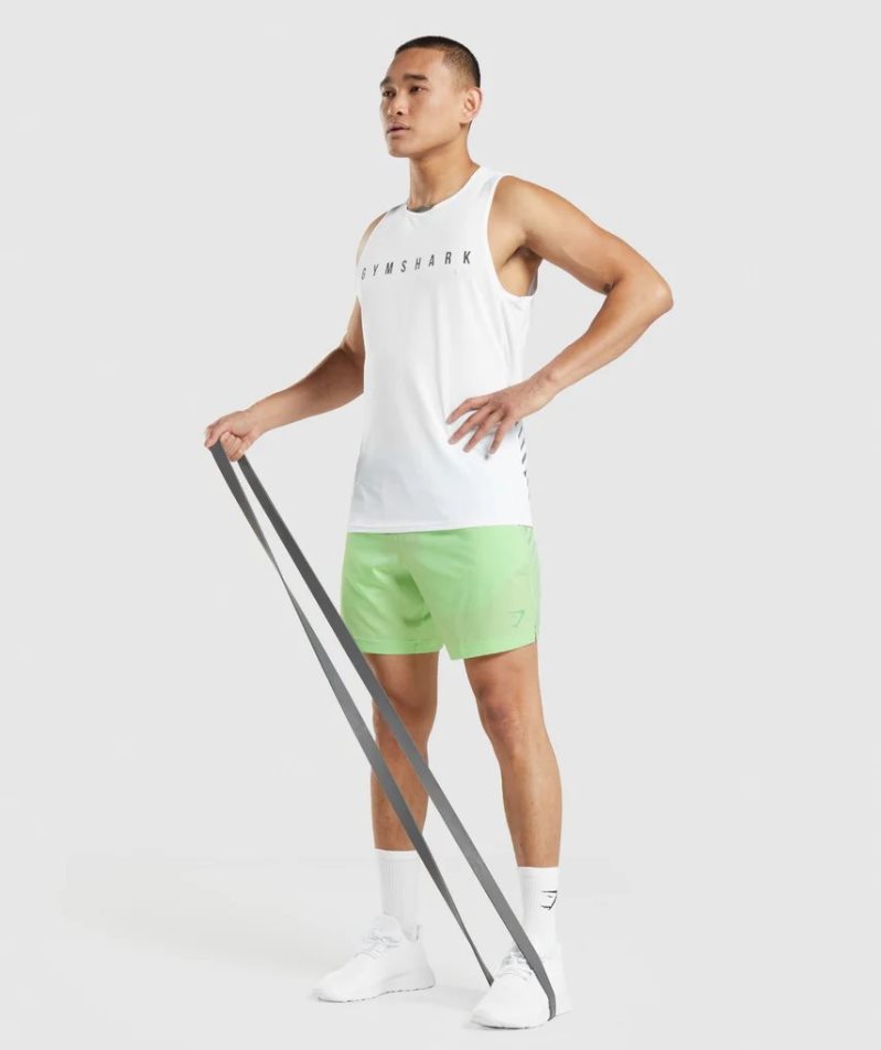 Szorty Gymshark Sportowe Stripe 7